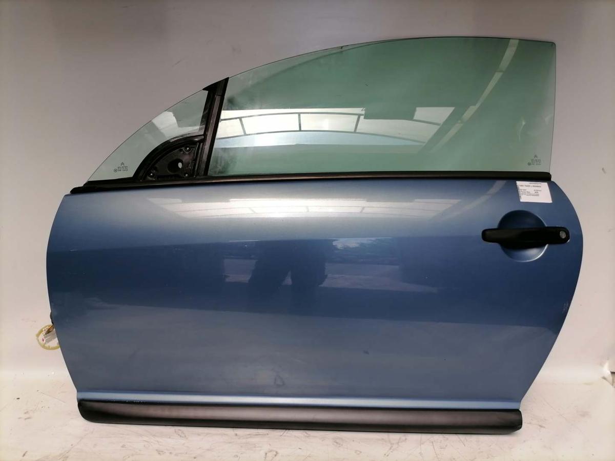 Citroen C3 original Tür links Panam Blau KPR Bj.2007